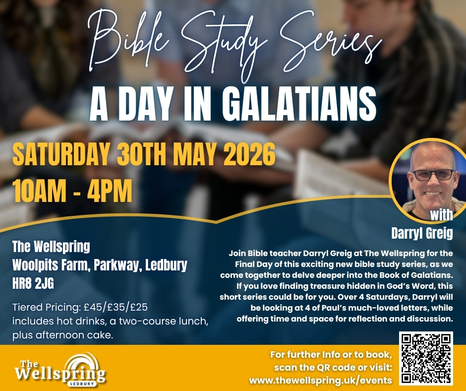 Bible Study Series | A Day in Galatians | Darryl Greig | 30 May 2026 image