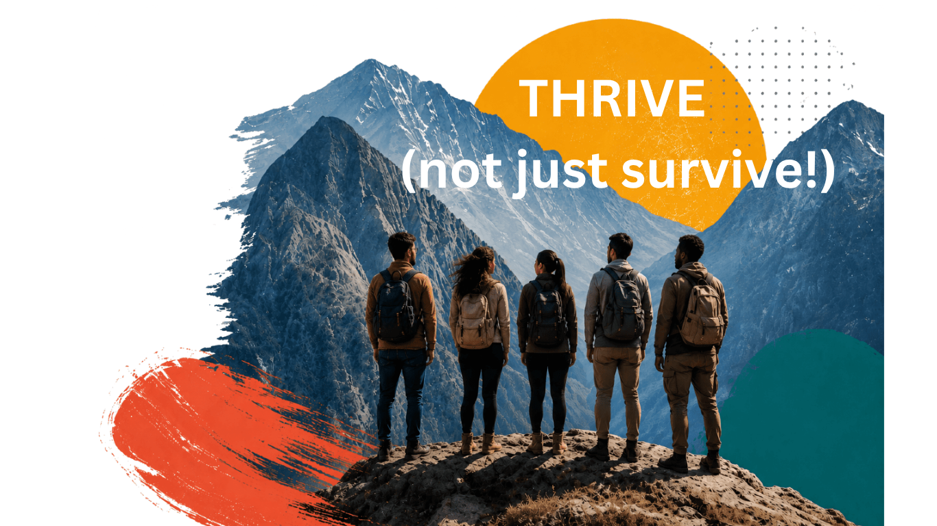 THRIVE (not just survive!) your first 90 days living and serving cross culturally image