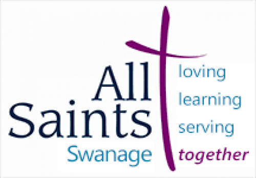 All Saints, Swanage logo