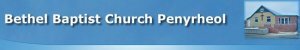 Bethel Baptist Church, Caerphilly logo
