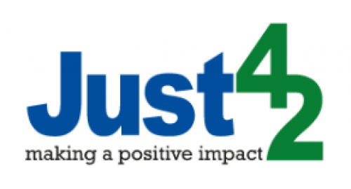 Just42 logo