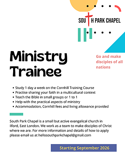 Ministry Trainee